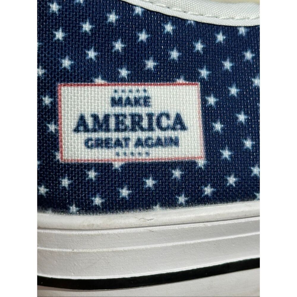 Make America Great Red, White Blue Stars and Stripes M-6, W-8 - Picture 7 of 9